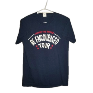 Chance The Rapper Be Encouraged Concert Tour Short Sleeve TSHIRT Size Small